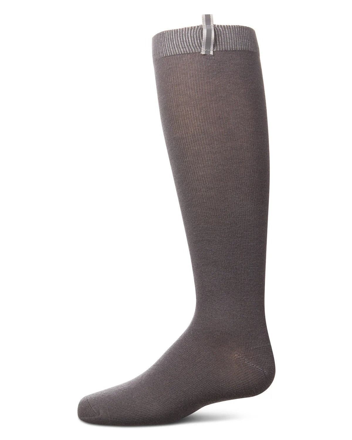 Memoi Girls Reflective Tab Knee High Socks - MKF-11575